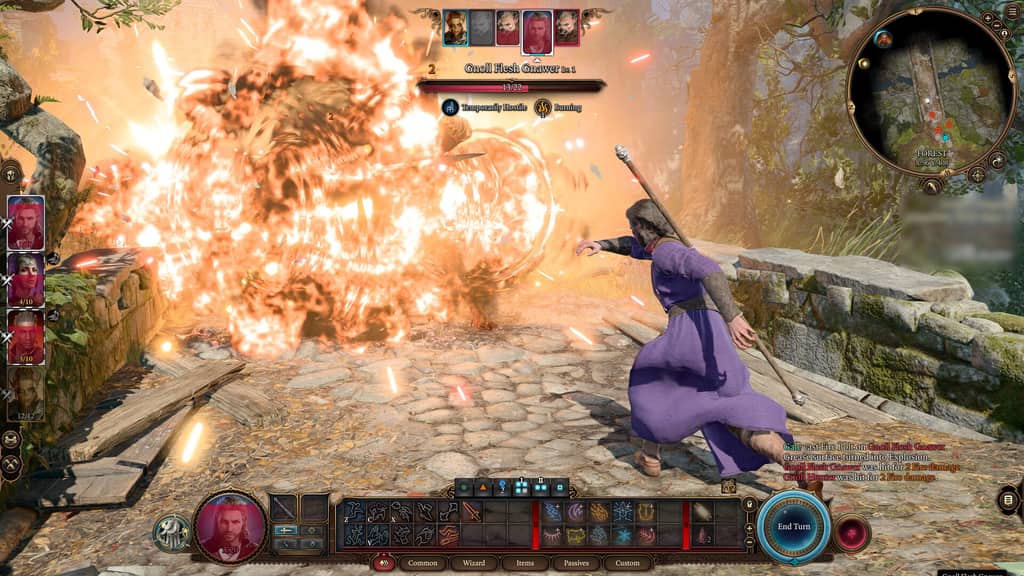 Baldur's Gate 3 combat encounter